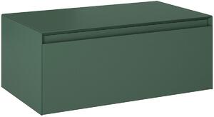 Elita Split Slim szekrény pulttal 80x45.8x31.9 cm oldalt függő zöld 168936