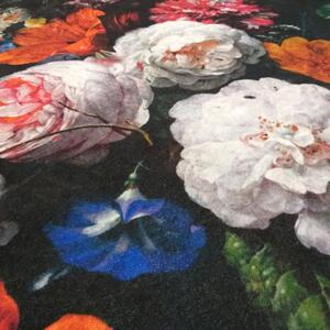Csúszásgátlós szőnyeg virágmintával Szélesség: 60 cm | Hossz: 100 cm