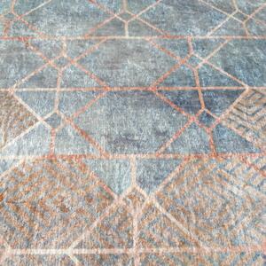 Csúszásgátló szőnyeg geometrikus mintával Szélesség: 60 cm | Hossz: 100 cm