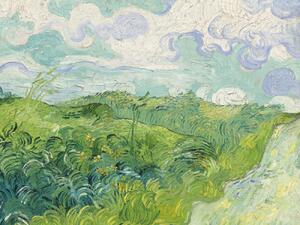 Reprodukció Green Wheat Fields - Vincent van Gogh, (40 x 30 cm)