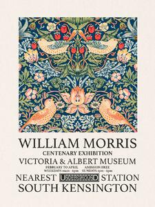 Festmény reprodukció Strawberry Thief (Special Edition) - William Morris, (30 x 40 cm)