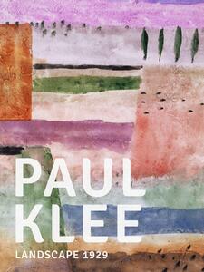 Festmény reprodukció Special Edition Bauhaus (Landscape) - Paul Klee, (30 x 40 cm)