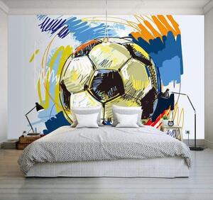 Fotótapéta Betűtípus, világ e kör, Fotótapéta tini szoba, Fotótapéta tini szoba futball, u09517 : Uwalls.hu