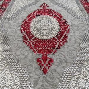 Exkluzív vintage stílusú vörös szőnyeg Szélesség: 240 cm | Hossz: 330 cm