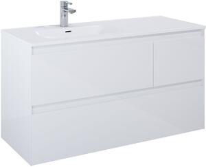 Elita Split szekrény 120x45.8x63.5 cm Függesztett, mosdó alatti fehér 169095