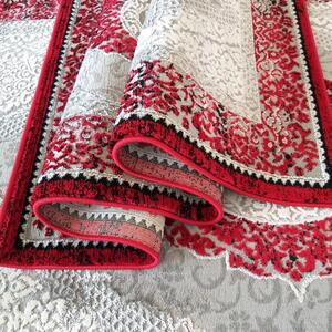 Exkluzív vintage stílusú vörös szőnyeg Szélesség: 240 cm | Hossz: 330 cm