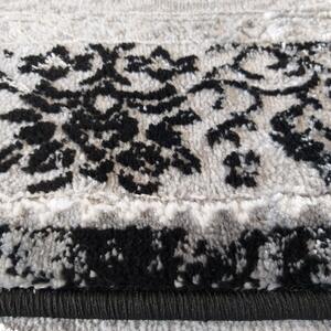 Exkluzív vintage stílusú fekete szőnyeg Szélesség: 80 cm | Hossz: 150 cm