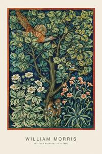 Festmény reprodukció The Cock Pheasant (Special Edition Classic Vintage Pattern) - William Morris, (26.7 x 40 cm)