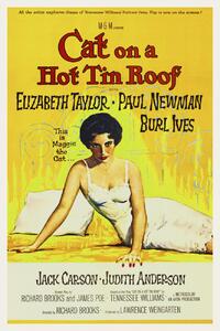 Festmény reprodukció Cat on a Hot Tin Roof / Elizabeth Taylor (Retro Cinema), (26.7 x 40 cm)