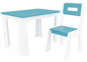 Gyerekszék Simply asztallal Szín: kék