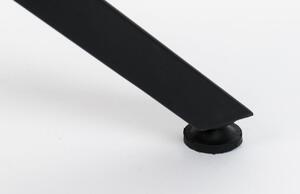 White Label Fekete kerek bárasztal WLL MAZE ROUND 110 cm