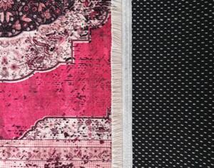 Rózsaszín keleti szőnyeg vintage stílusban Szélesség: 80 cm | Hossz: 150 cm