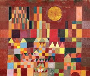 Reprodukció Castle and Sun, 1928, Klee, Paul