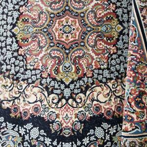 Vintage szőnyeg luxus kék-piros mintával Szélesség: 200 cm | Hossz: 300 cm