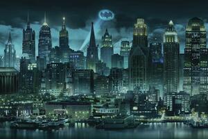 Művészi plakát Batman - Night City, (40 x 26.7 cm)