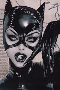 Művészi plakát Catwoman - Black Suit, (26.7 x 40 cm)