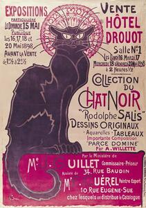 Theophile Alexandre Steinlen - Festmény reprodukció 'Collection du Chat Noir', (26.7 x 40 cm)