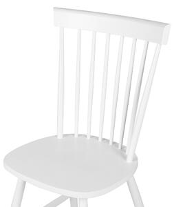 Étkező szék 2 részes készlet Fehér BURGES