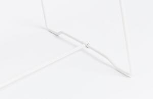 White Label Fehér fém állótükör WLL Állvány 147,5 cm