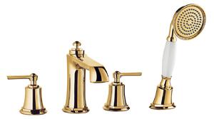 Omnires Armance kád és zuhany csaptelep fürdőkád fölé WARIANT-aranyU-OLTENS | SZCZEGOLY-aranyU-GROHE | arany AM5232GL