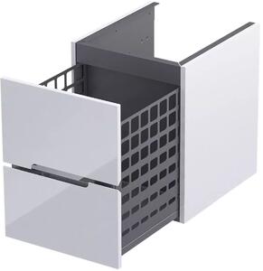 Oristo Silver Uni szekrény 40x45.5x50 cm oldalt függő fehér OR33-SN1S-40-1