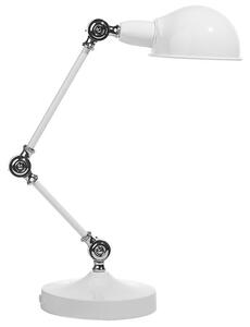 Fehér fém asztali lámpa 61 cm KIRAN
