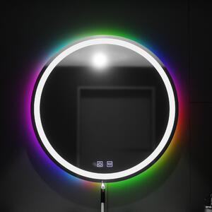 Kerek LED tükör 60cm, Spectrum Touch, RGB, Páramentesítő rendszer