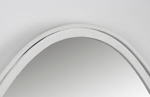 White Label Fehér fém függő tükör WLL Miya 160 x 60 cm