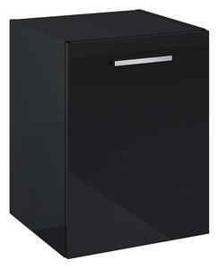 Elita Kwadro Plus szekrény 40x39.6x53 cm oldalt függő fekete 167653