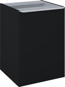 Elita Lofty szekrény 50x48.7x69.5 cm oldalt függő fekete 168305