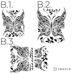 Pillangók királysága - Falmatrica nappaliba