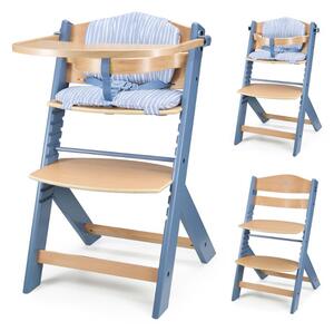 KINDERKRAFT Etetőszék Enock Nordic Breeze párnával