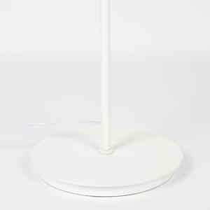 White Label Fehér szövet állólámpa WLL Shem 160 cm