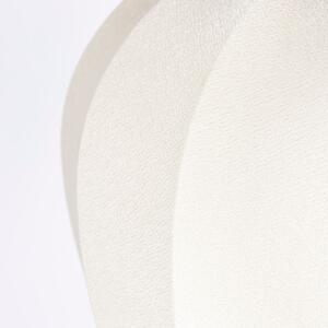 White Label Fehér szövet állólámpa WLL Shem 160 cm