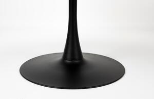 White Label Fekete márvány étkezőasztal WLL MARU 110 cm