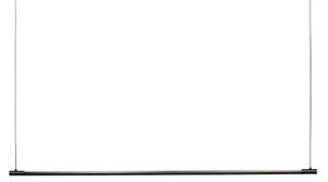 LOOM DESIGN LED függő világítás Straw 150, fekete, alumínium, dimmelhető, Fekete, Nappali / Étkező, Alumínium, Modern