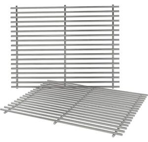 GFTIME barbecue grill, 50x32 cm, rozsdamentes acél, szürke