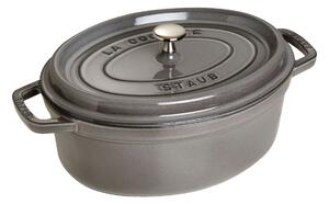 Staub 40509-317-0 pecsenyesütő tál 4,2 L Öntöttvas