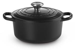 Le Creuset 21177260000430 nyeles lábas 5,3 L Kör Fekete