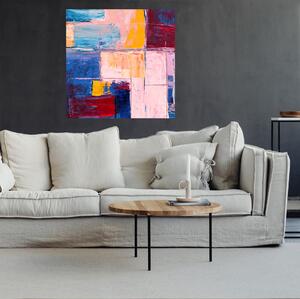Falmatrica nappaliba - Absztrakt festmény