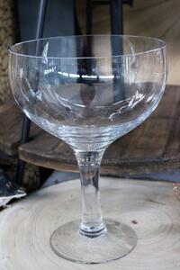 Átlátszó magas Martini üveg pohár 28cm