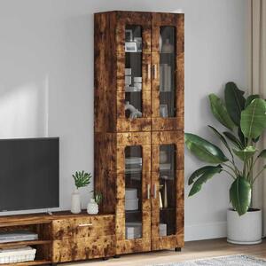 Magasfiú polcokkal Füstölt tölgy 60 x 35 x 182 cm Faanyag