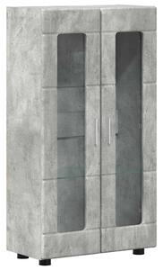 Széf FLORIN 55,5 x 29 x 100 cm Beton Szürke Szerelt Fa