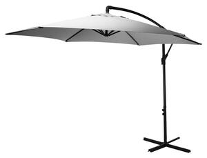 Kerti függő napernyő, 300 cm - szürke