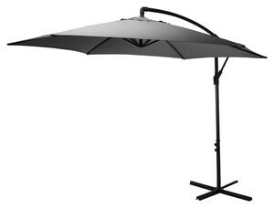 Kerti függő napernyő, 300 cm - fekete