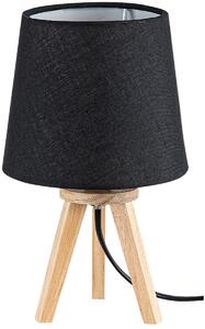 Rabalux Lychee asztali lámpa 1x25 W fekete-fa 2069