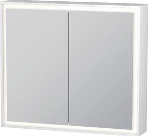 Duravit L-Cube szekrény 80x15.4x70 cm tükörrel fehér LC755100000