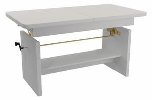 Kihajtható dohányzóasztal Stanton 108, Laminált forgácslap, 59x62cm