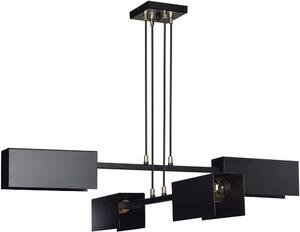 Emibig modern függeszték tolos fekete arany emi633/4