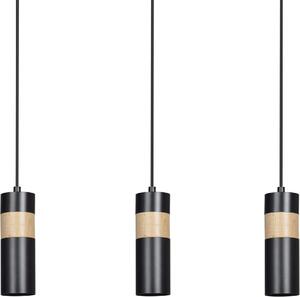 Emibig modern skandináv függeszték akari fekete emi732/3